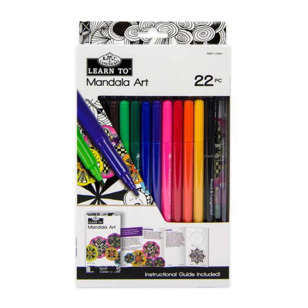 Royal & Langnickel Dual-Tip Artist Markers, Assorted Colors (24pc)