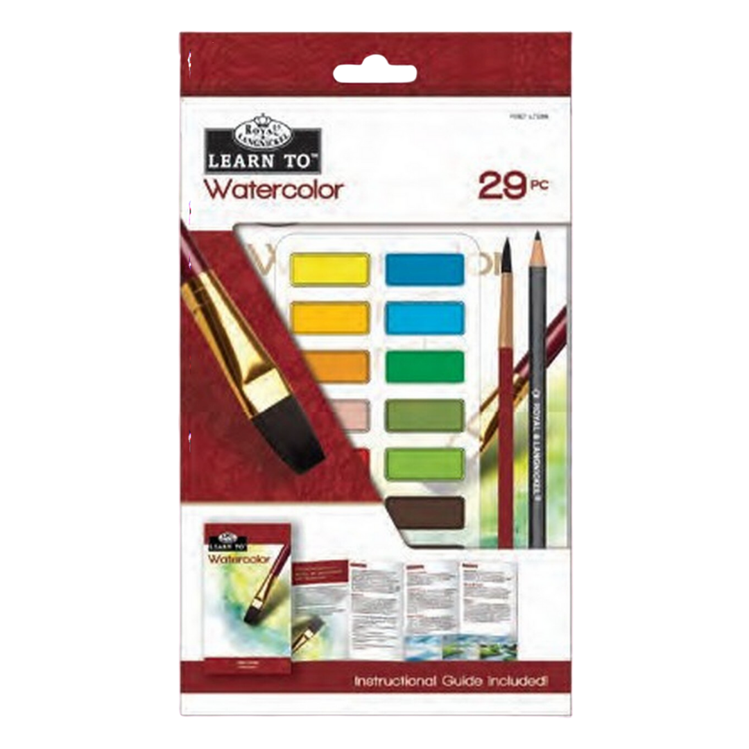 Royal & Langnickel Learn To: Watercolour Cake: 29pc Art Set