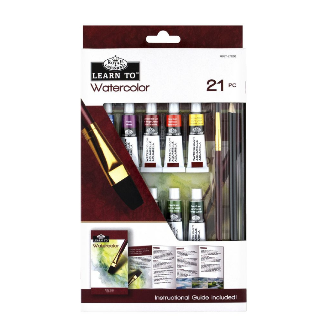Royal & Langnickel Learn To: Watercolour Painting: 21pc Art Set