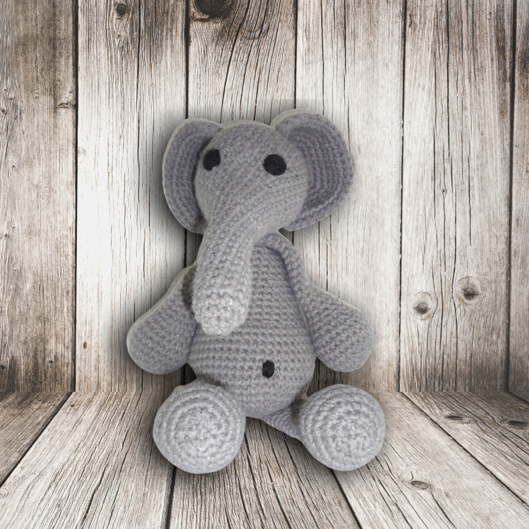 Handmade Crochet: Ethel the Elephant