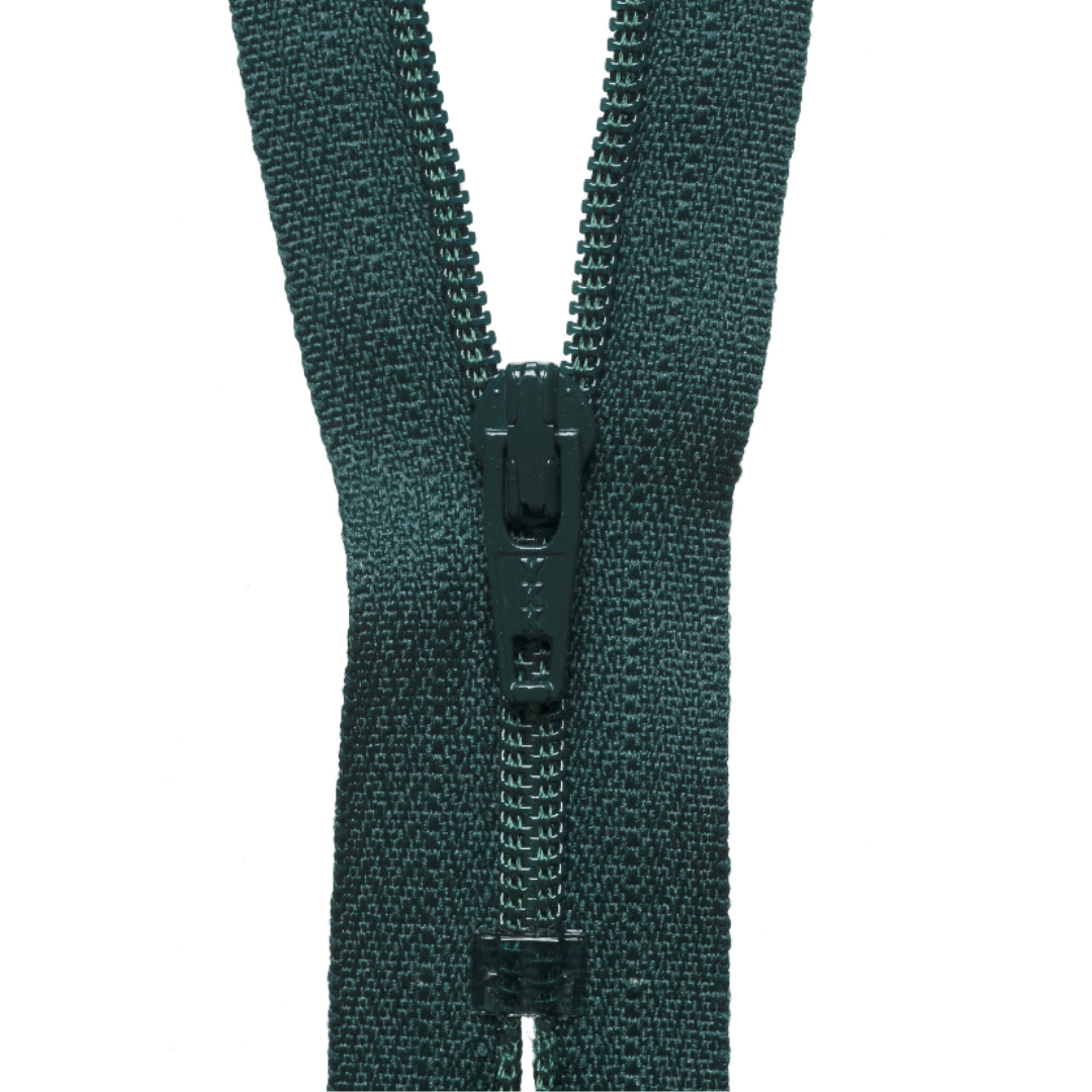 Standard Nylon Closed End Dress/Skirt Zip 890 - Bottle Green