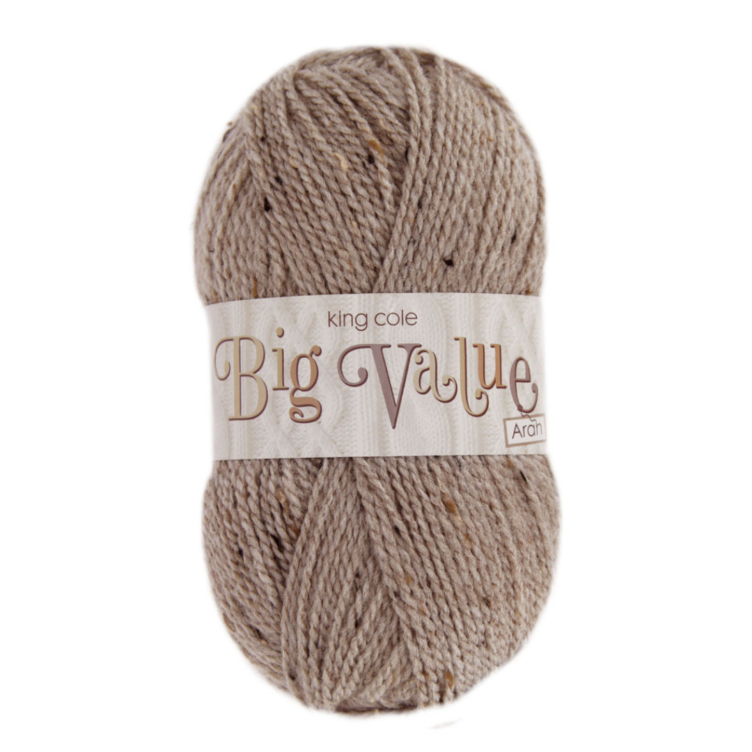 King Cole Big Value Aran Yarn - 100g
