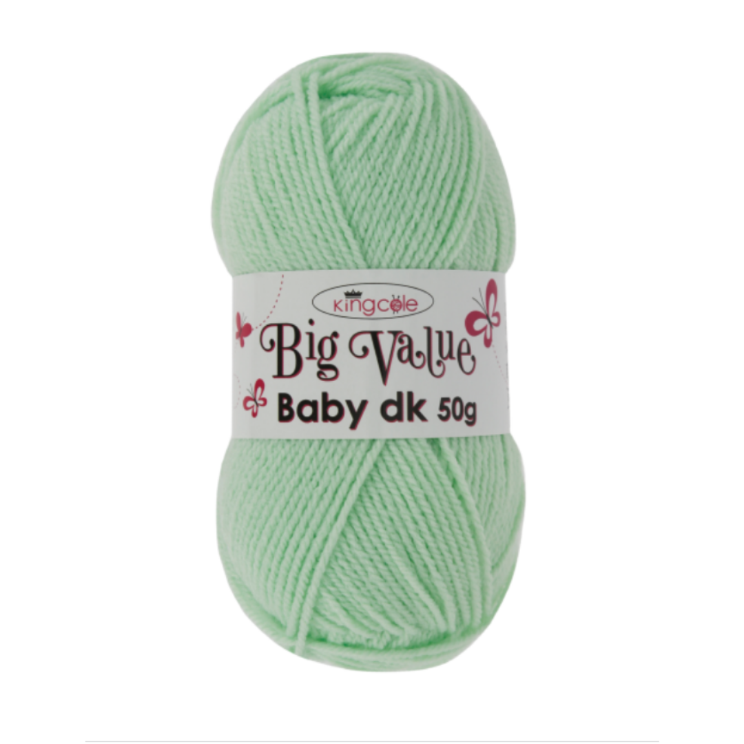 King Cole Big Value Baby Double Knit Yarn - 50g