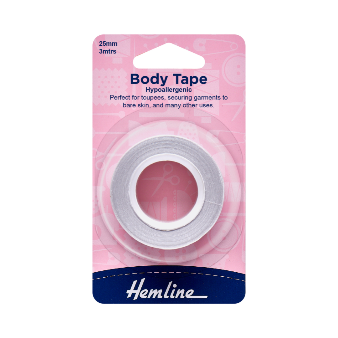 Hemline Body Tape: 3m x 25mm