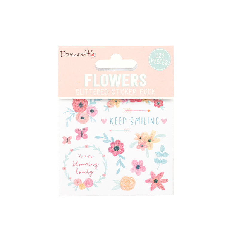 Dovercraft Sticker Book - Flowers