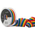 Berisfords Ribbon: Grosgrain - Rainbow Stripe | Buy Online from The Home Crafters