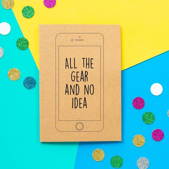 Bettie Confetti Funny Any Occassion Card - All the Gear | Buy Online from The Home Crafters