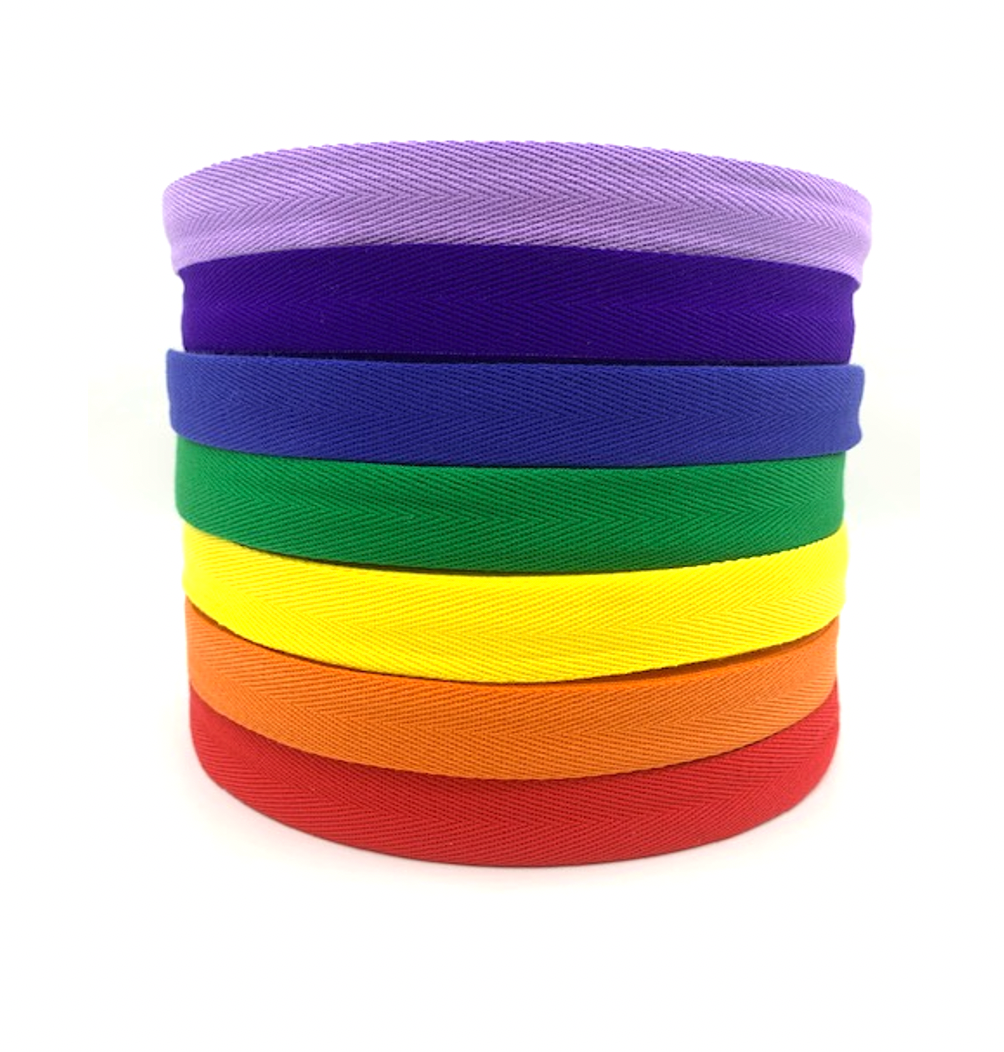 Acrylic Herringbone Webbing - 25mm
