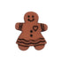 Christmas Buttons: Gingerbread Woman 18mm | Buy Online from The Home Crafters