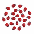 Craft Embellishments: Mini Ladybirds - 48pc | Buy Online from The Home Crafters