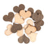 Craft Embellishments: Wooden Hearts - 16pk | Buy Online from The Home Crafters