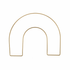 Craft Hoops: Rainbow Frame: 20cm: Gold | Buy Online from The Home Crafters