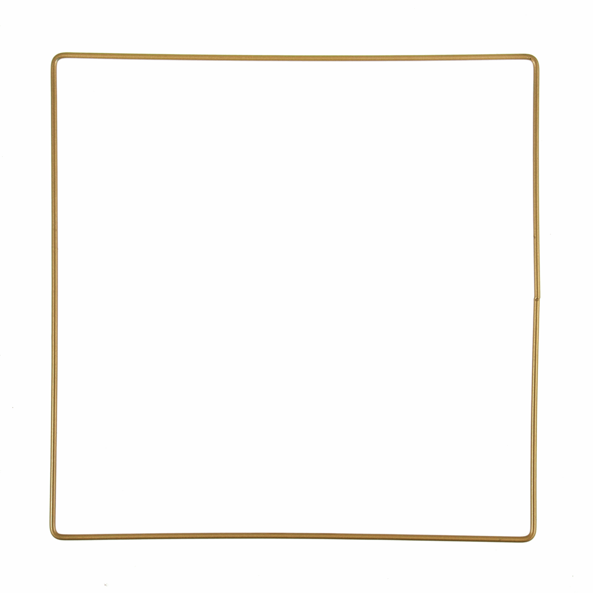 Craft Hoops: Square Frame: 20cm: Gold | Buy Online from The Home Crafters