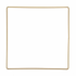 Craft Hoops: Square Frame: 20cm: Gold | Buy Online from The Home Crafters