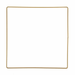 Craft Hoops: Square Frame: 20cm: Gold | Buy Online from The Home Crafters