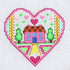 Cross Stitch Kit Mini - Home is Where the Heart Is | Buy Online from The Home Crafters