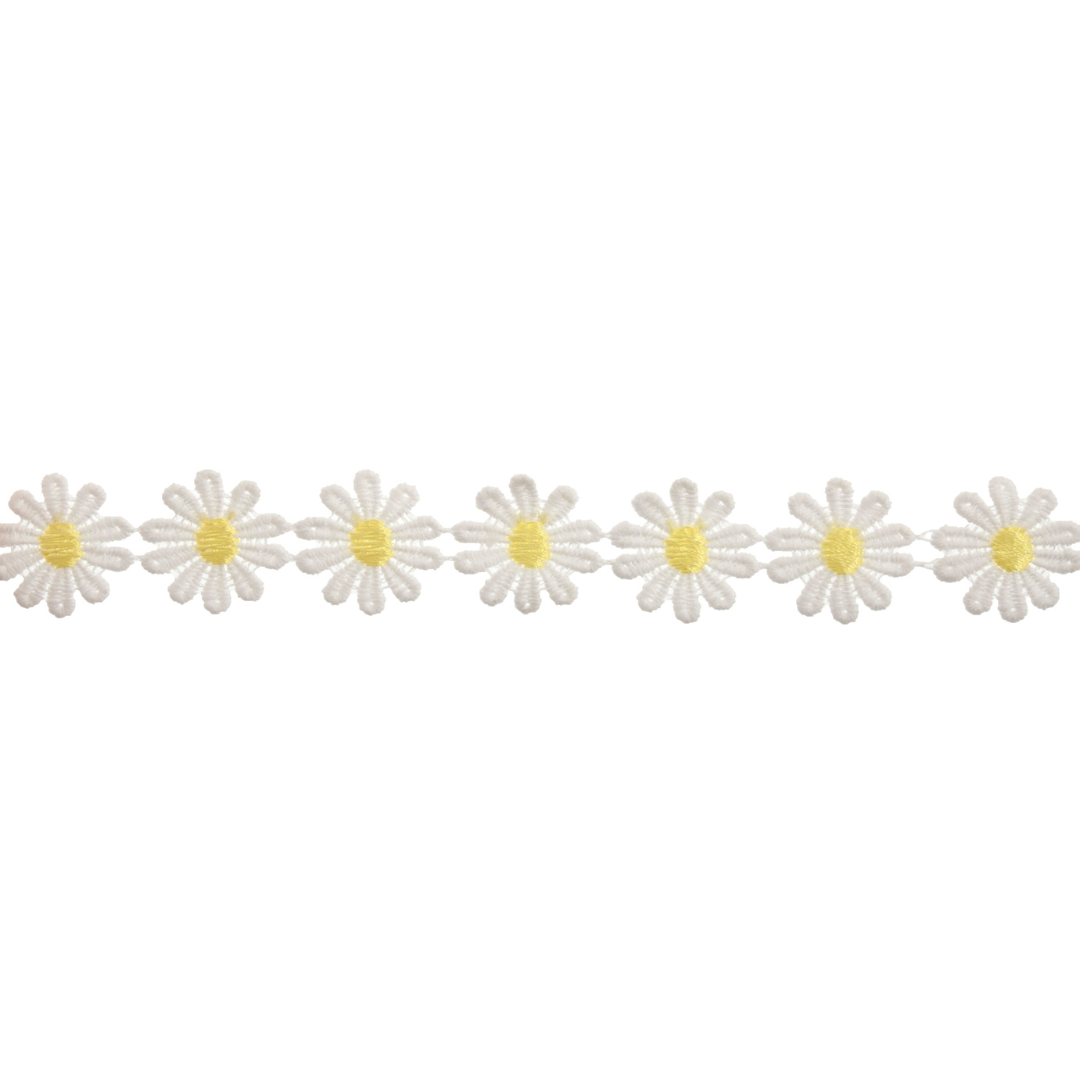 Guipure Lace Trim: Daisy - 25mm