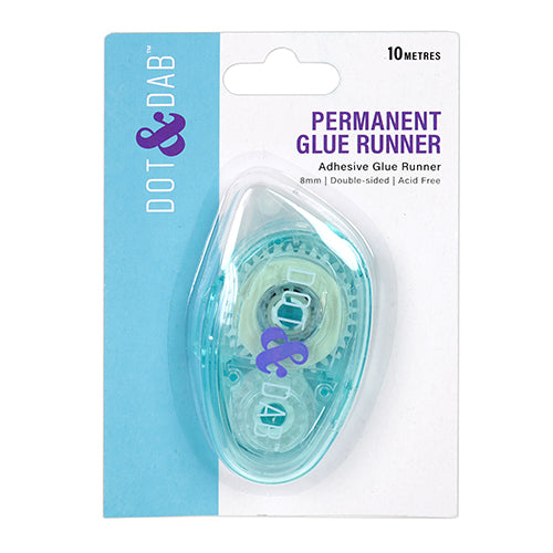Dot and Dab Permanent Adhesive Glue Runner - 10m