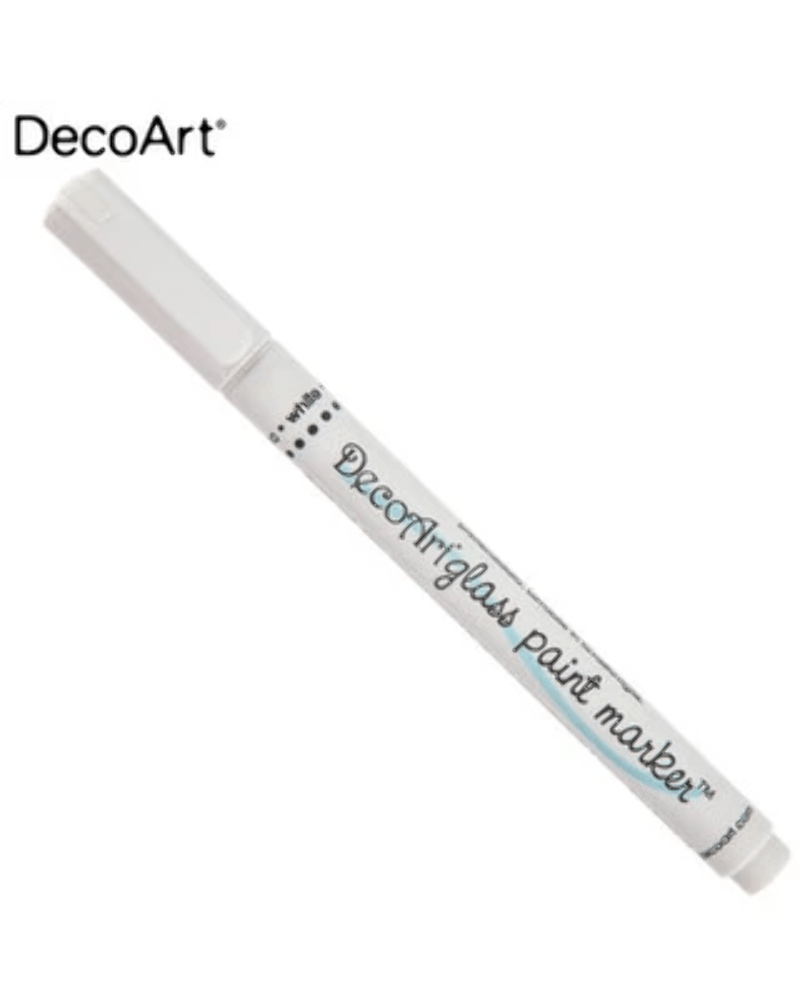 DecoArt Glass & Ceramic Paint Marker Pen 1mm | Buy Online from The Home Crafters