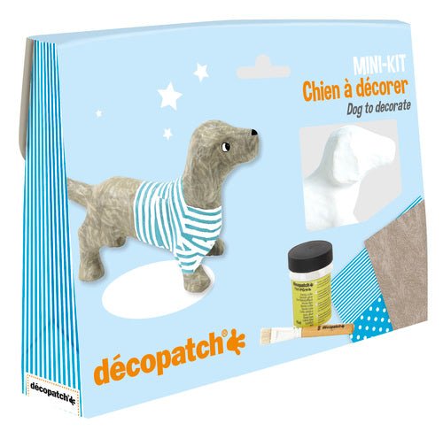 Decopatch Mini Kit - Dachshund | Buy Online from The Home Crafters