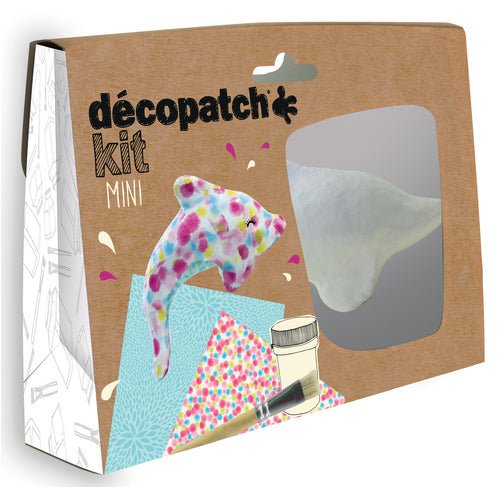 Decopatch Mini Kit - Dolphin | Buy Online from The Home Crafters