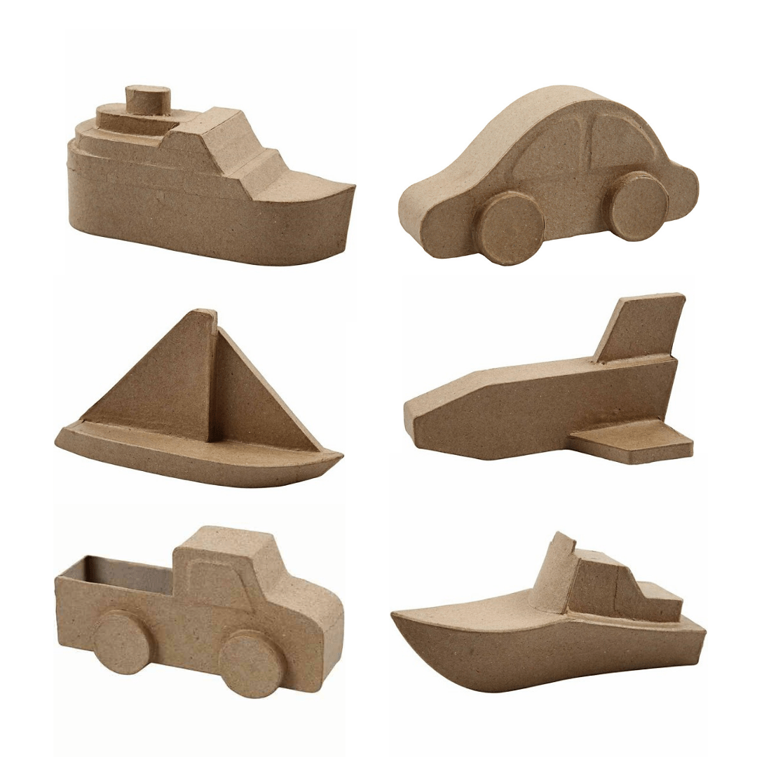 Decopatch Mini Shape - Transport | Buy Online from The Home Crafters