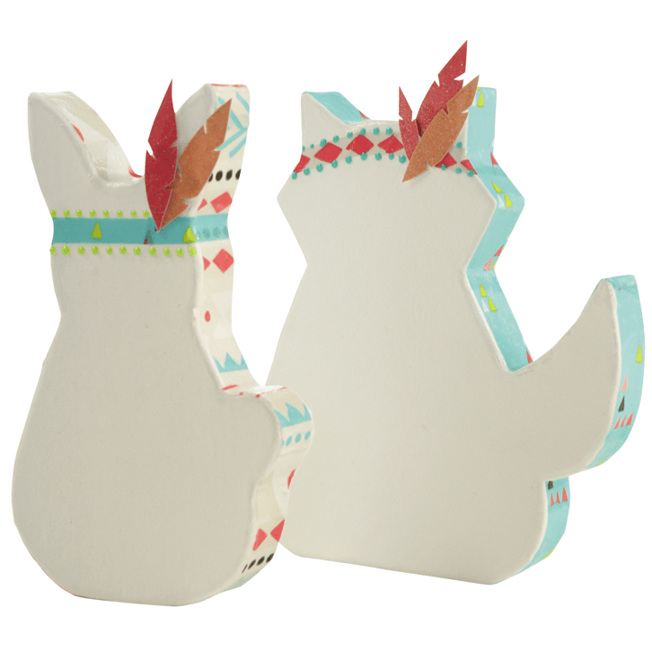Decopatch Pre - Primed Little Symbol Shapes - 12cm | Buy Online from The Home Crafters