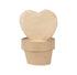 Decopatch Small Shape - Mini Heart Plant | Buy Online from The Home Crafters