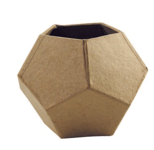 Decopatch Small Shape - Waterproof Geometrical Planter Pot | Buy Online from The Home Crafters