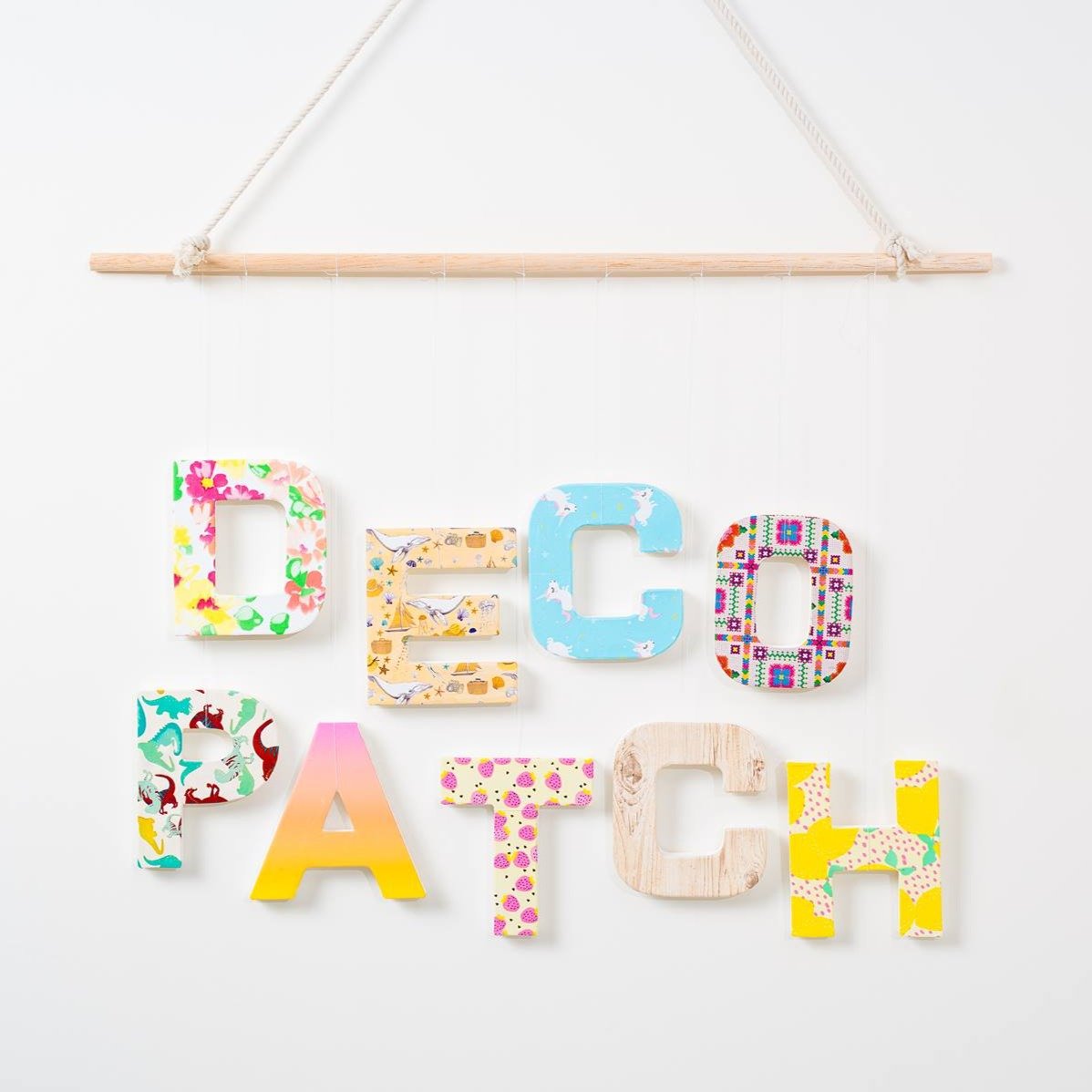 Decopatch Uppercase Alphabet Letter Shapes - 12cm | Buy Online from The Home Crafters