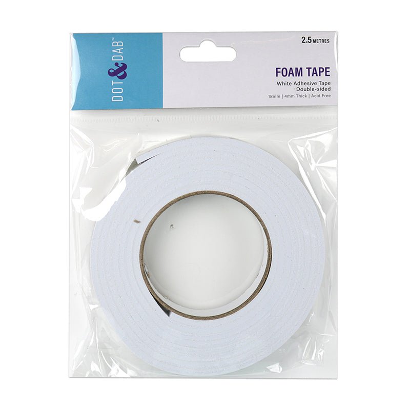 Dot and Dab 4mm Foam Tape | Buy Online from The Home Crafters