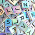 Dovecraft Metallic Letter Tiles - 150pc | Buy Online from The Home Crafters