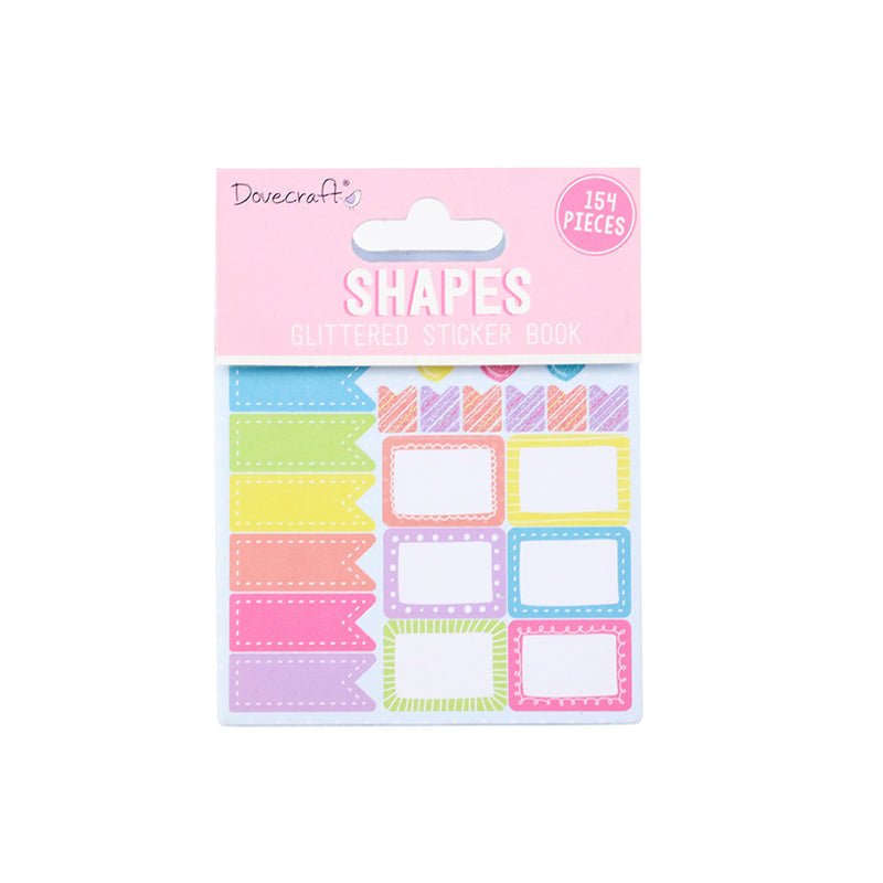 Dovercraft Sticker Book - Shapes | Buy Online from The Home Crafters