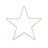 Flat Star Shaped Metal Wire Wreath Frame | Buy Online from The Home Crafters