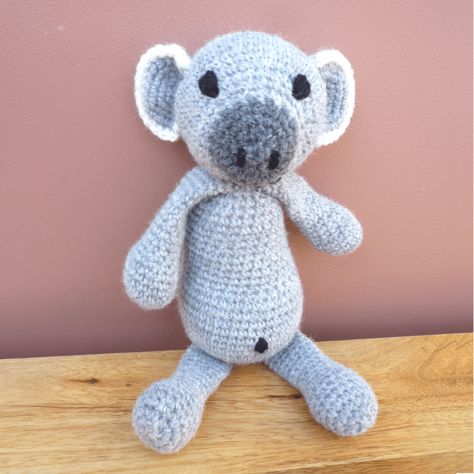 Handmade Crochet: Aussie the Koala | Buy Online from The Home Crafters