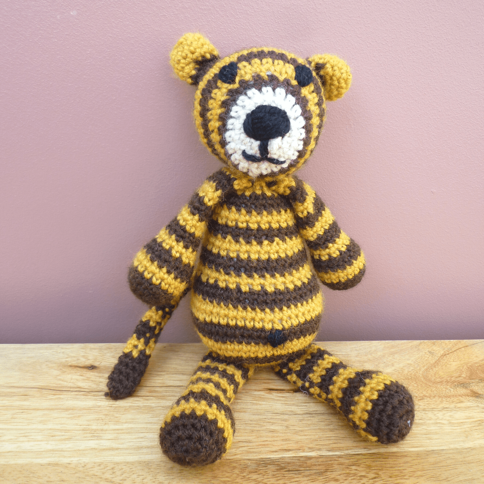 Handmade Crochet: Leopold the Leopard | Buy Online from The Home Crafters