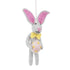 Handmade Needle Felted Hanging Easter Decoration - Edgar the Easter Bunny