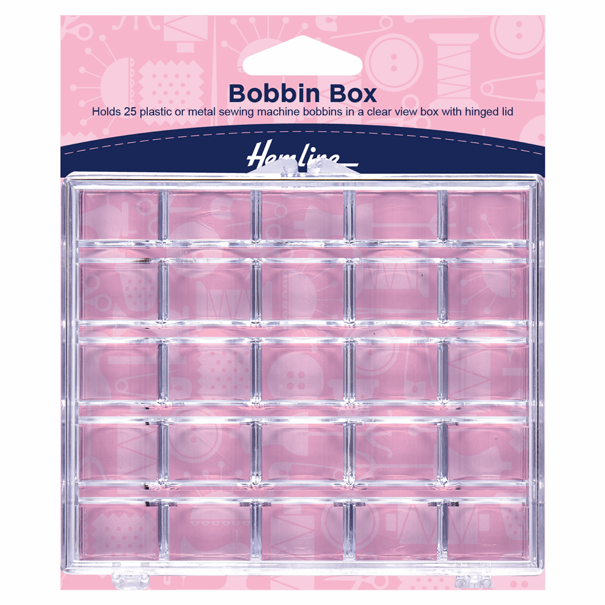 Hemline Bobbin Box | Buy Online from The Home Crafters