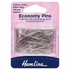 Hemline Economy Pins: Nickel: 28mm - 150pcs | Buy Online from The Home Crafters