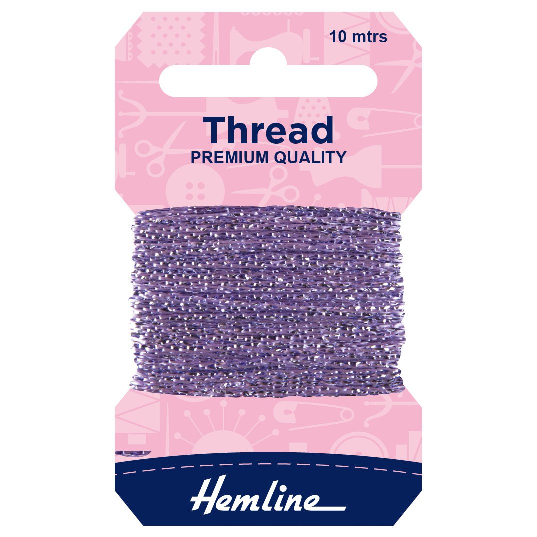 Hemline Glitter Thread - 10mtr | Buy Online from The Home Crafters
