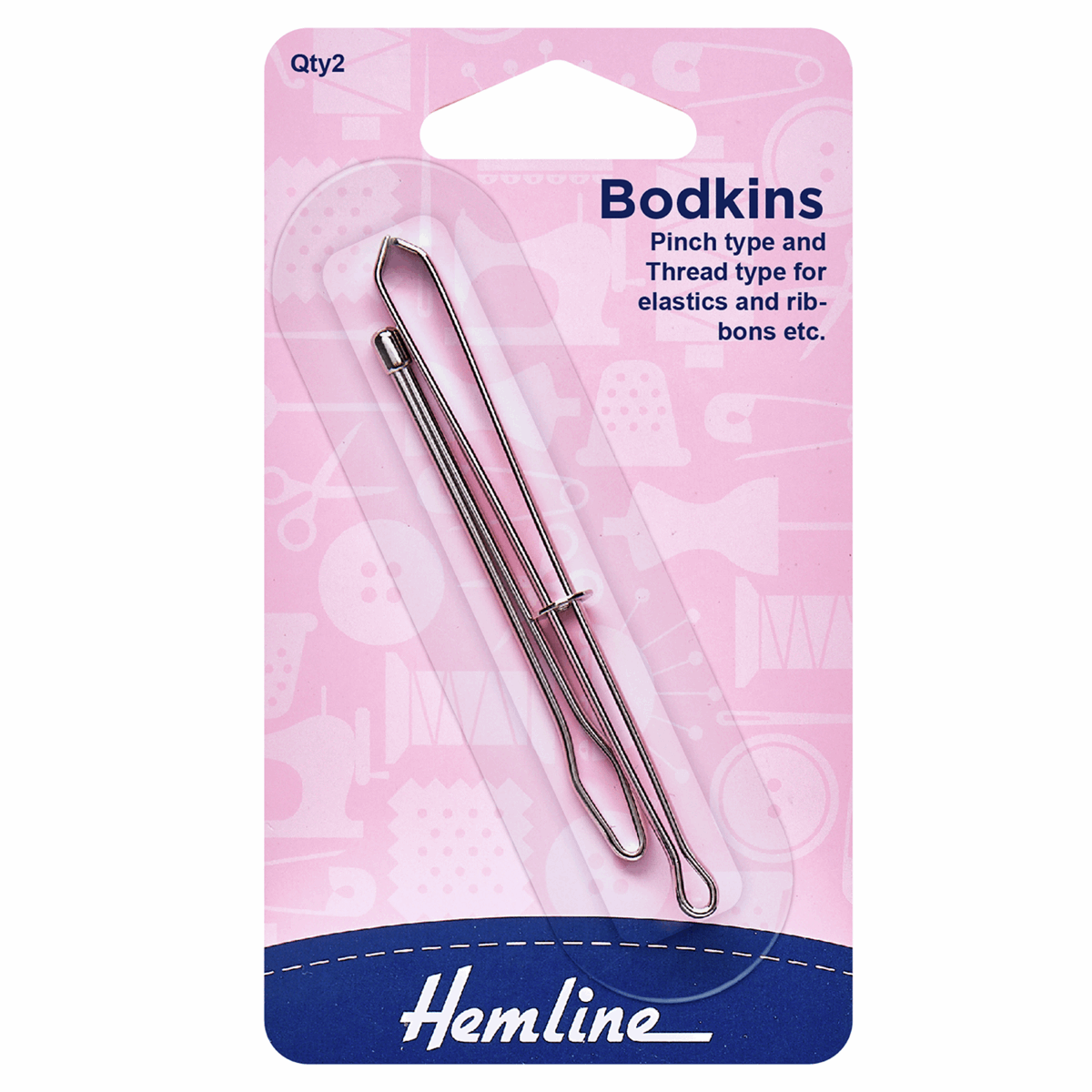 Hemline Pinch & Thread Bodkins Set - 2 Pieces | Buy Online from The Home Crafters