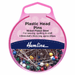 Hemline Plastic Head Pins: Nickel 34mm - 200pc | Buy Online from The Home Crafters
