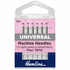 Hemline Universal Sewing Machine Needles: Fine 70/10 - 6pk | Buy Online from The Home Crafters