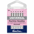 Hemline Universal Sewing Machine Needles: Mixed - 6pk | Buy Online from The Home Crafters