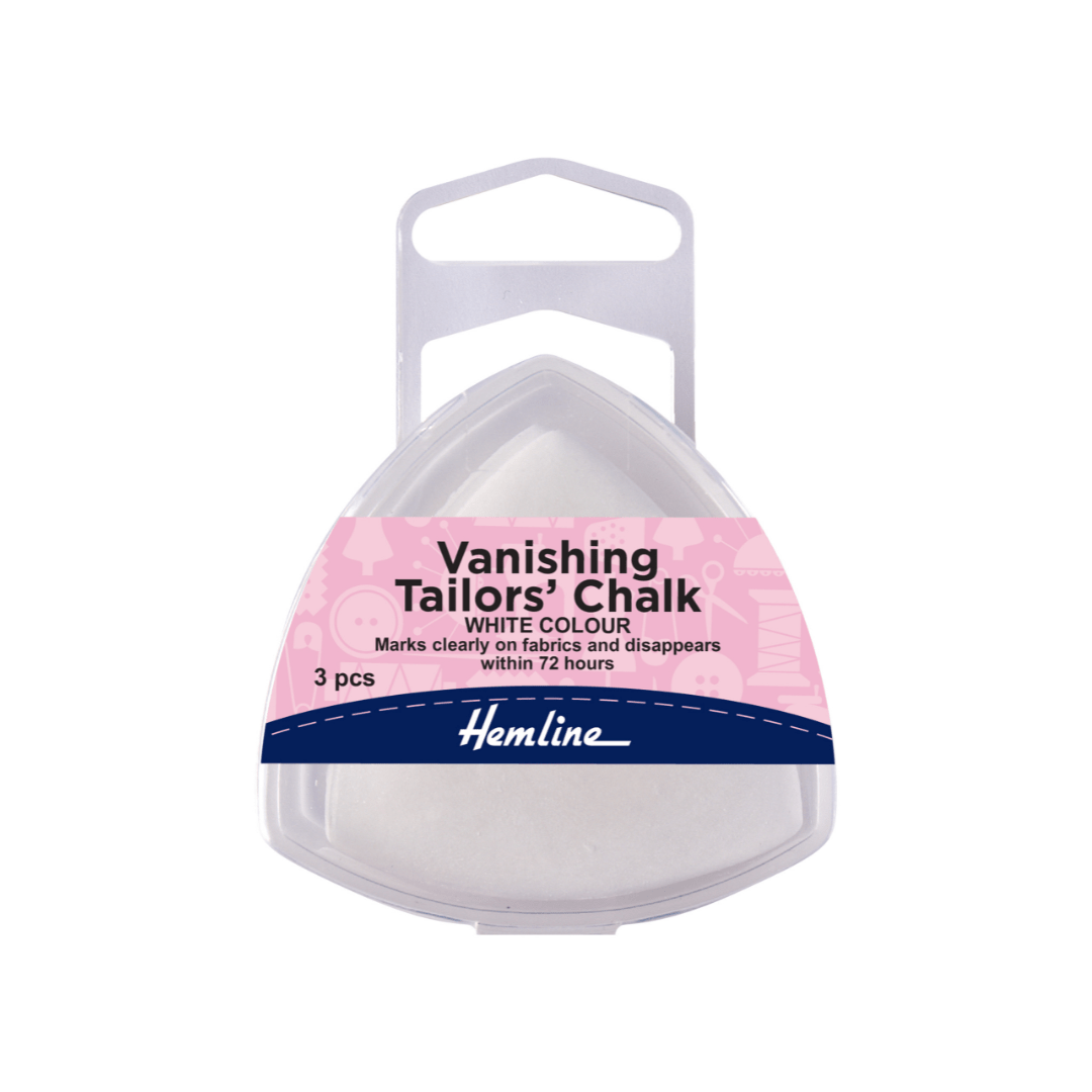 Hemline Vanishing Tailors' Chalk - 3pk | Buy Online from The Home Crafters