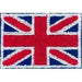 Iron or Sew On Motif Patch - Union Jack Flag | Buy Online from The Home Crafters