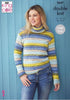 King Cole Ladies Knitting Pattern 5647 - Double Knit