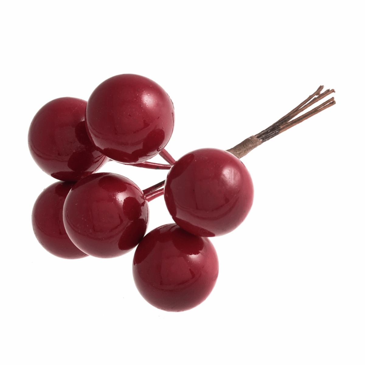 Large 25mm Berries: 1 bunch of 6 Stems - various | Buy Online from The Home Crafters