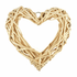 Light Willow Wreath Base - Heart: 20cm | Buy Online from The Home Crafters