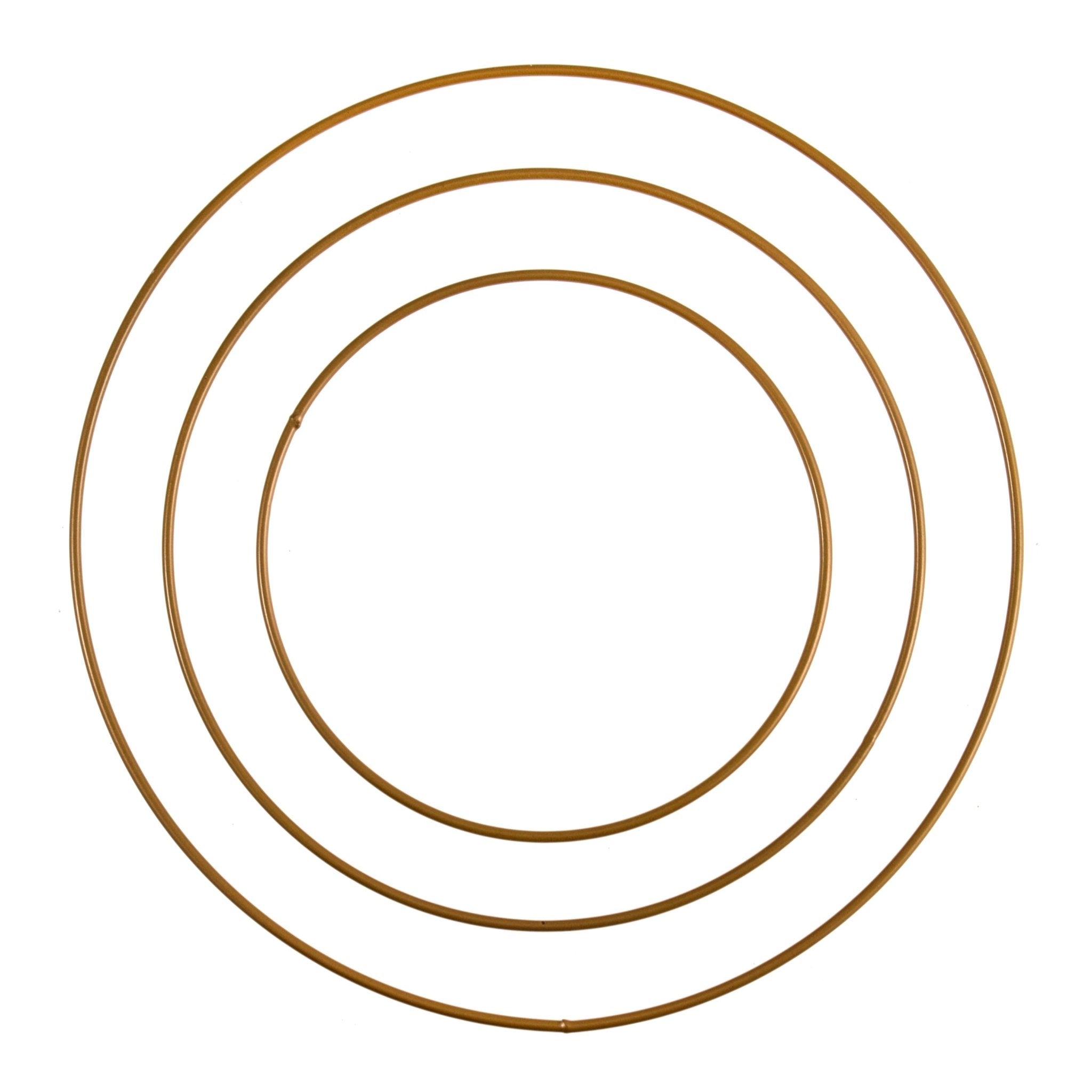 Metal Craft Hoops: 15 - 25cm - 3pk | Buy Online from The Home Crafters